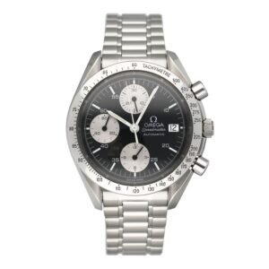 Omega Speedmaster 3511.50 mostrador preto Steel Relógio Masculino