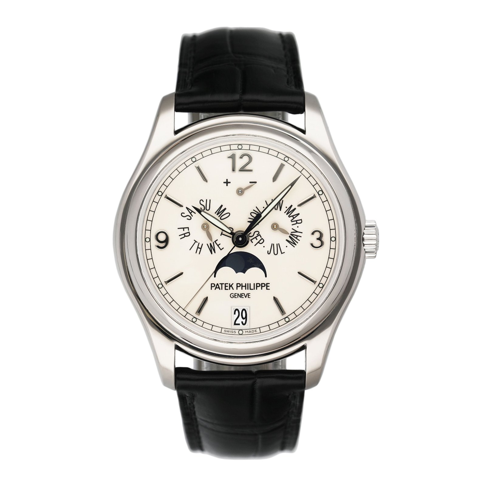 Patek Philippe Annual Calendar 5146G Relógio Masculino Caixa e Documentos