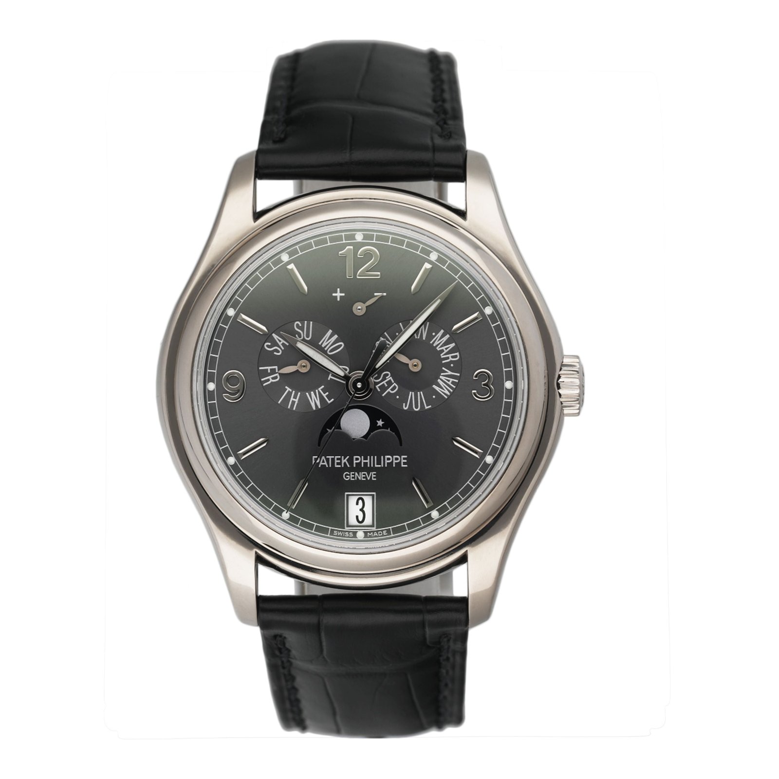 Patek Philippe Annual Calendar 5146G Relógio Masculino Caixa e Documentos