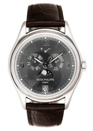 Patek Philippe Annual Calendar 5146G Relógio Masculino Caixa e Documentos