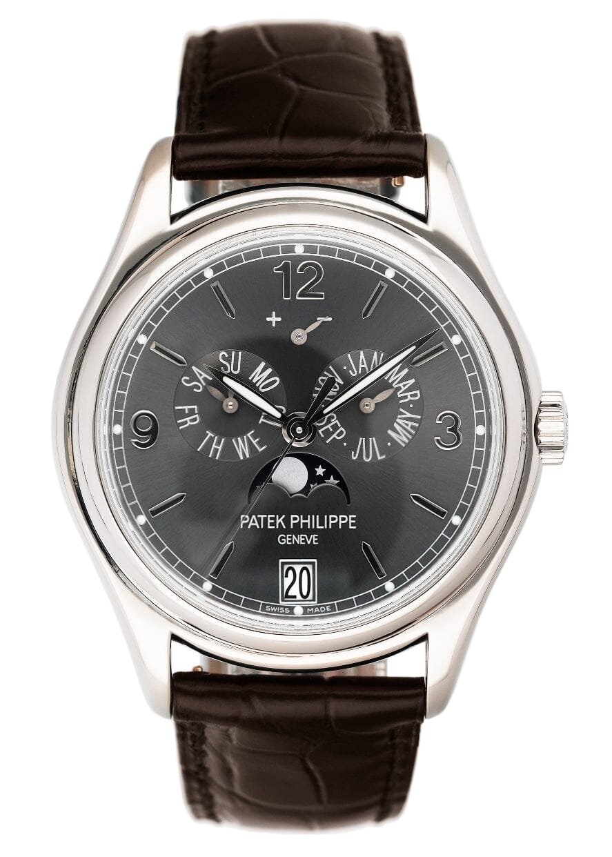 Patek Philippe Annual Calendar 5146G Relógio Masculino Caixa e Documentos