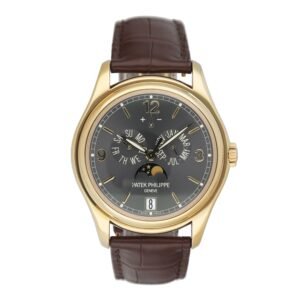 Patek Philippe Annual Calendar 5146J Slate Dial Relógio Masculino Caixa e Documentos