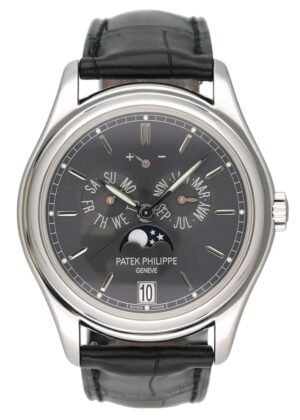 Patek Philippe Annual Calendar 5146P Relógio Masculino Caixa e Documentos