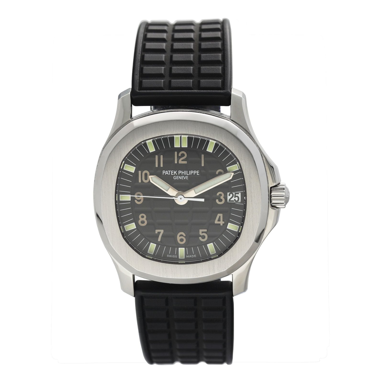 Patek Philippe Aquanaut 5066/1A mostrador preto Relógio Masculino Caixa e Documentos