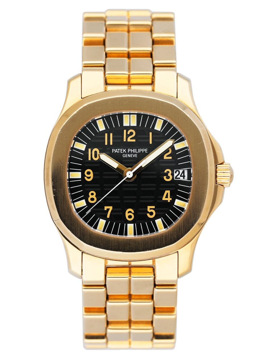 Patek Philippe Aquanaut 5066/1J mostrador preto Relógio Masculino