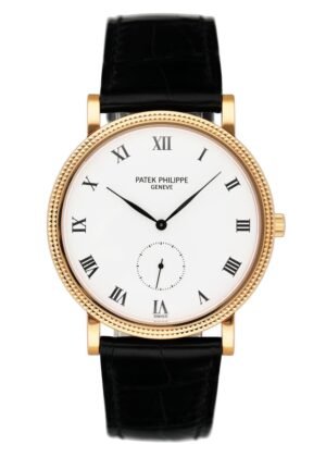 Patek Philippe Calatrava 3919R Relógio Masculino com Documentos