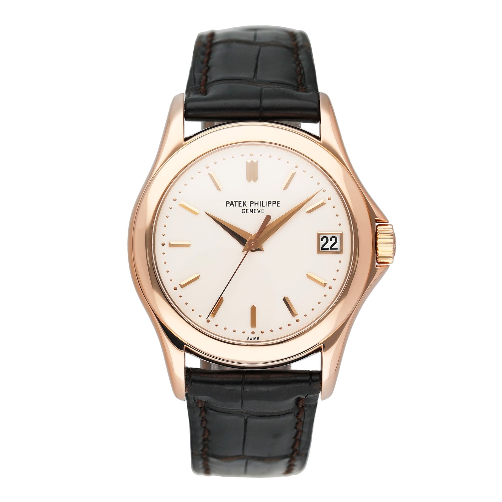 Patek Philippe Calatrava 5107J Cream Dial Relógio Masculino com Documentos