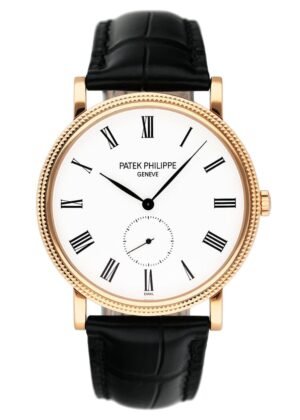 Patek Philippe Calatrava 5116R 18k ouro rosa Relógio Masculino