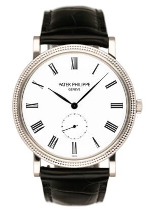 Patek Philippe Calatrava 5119G Relógio Masculino com Documentos