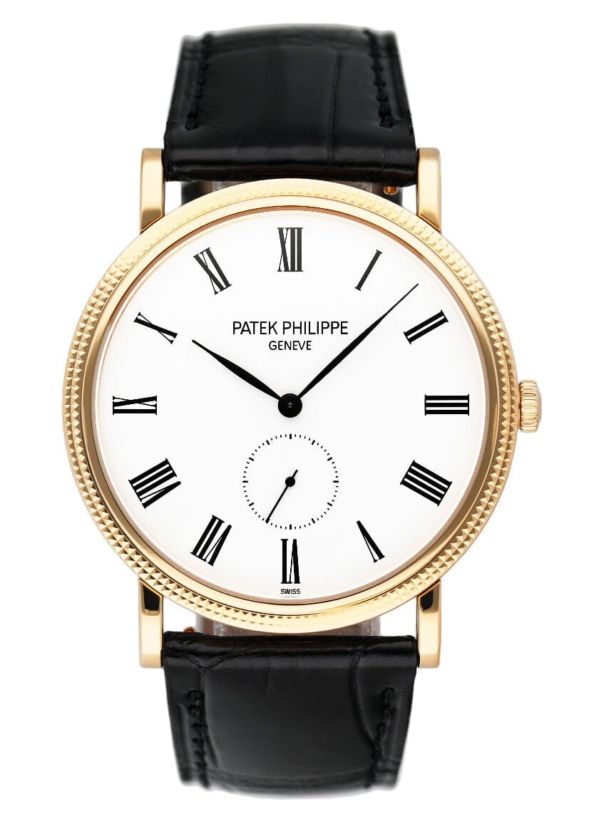 Patek Philippe Calatrava 5119J 18k ouro amarelo Relógio Masculino