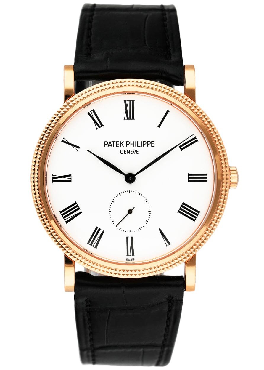 Patek Philippe Calatrava 5119R 18k ouro rosa Relógio Masculino