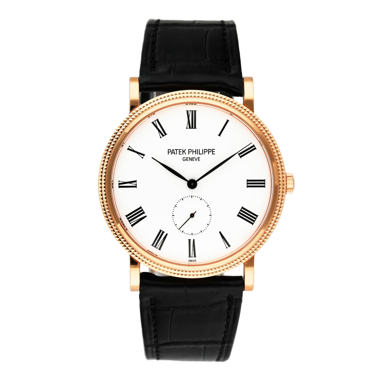 Patek Philippe Calatrava 5119R 18k ouro rosa Relógio Masculino com Documentos & Factory Sealed Service Box