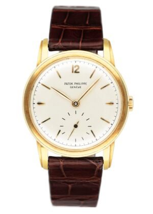 Patek Philippe Calatrava 5120J 18k ouro amarelo Relógio Masculino