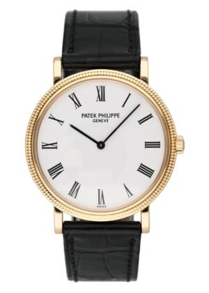 Patek Philippe Calatrava  5120J 18k ouro amarelo Relógio Masculino Caixa e Documentos