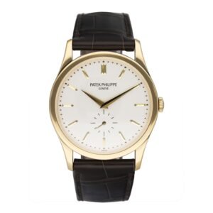 Patek Philippe Calatrava 5196J ouro amarelo Relógio Masculino