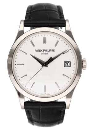 Patek Philippe Calatrava 5296G-010 Relógio Masculino Caixa e Documentos