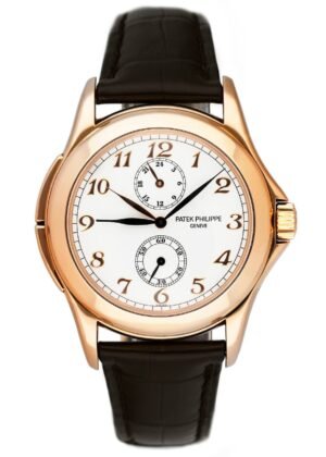 Patek Philippe Calatrava Travel Time 5134R Relógio Masculino