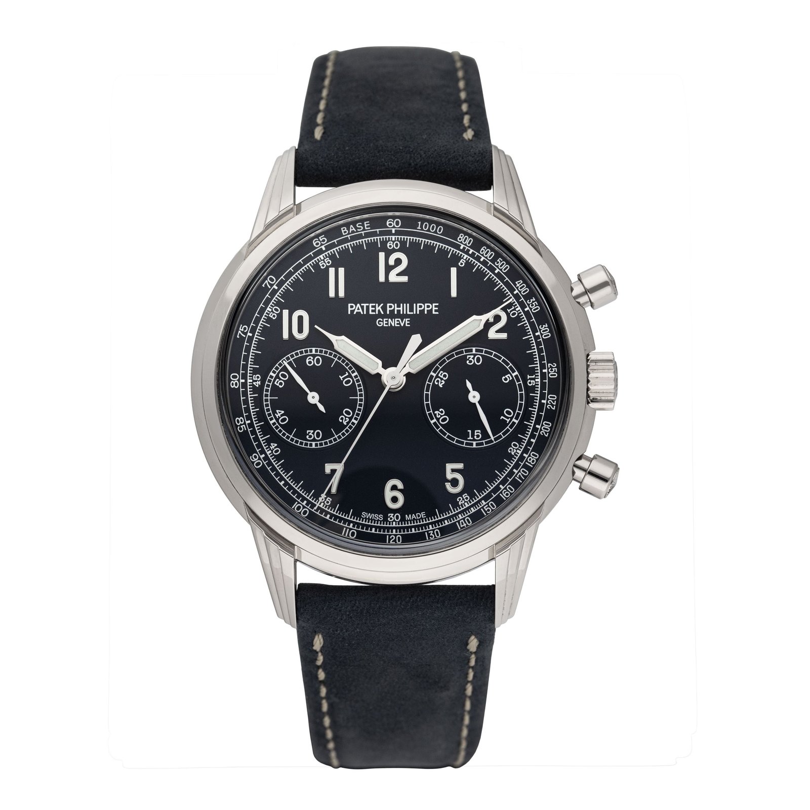 Patek Philippe Complication 5172G mostrador azul Relógio Masculino Caixa e Documentos