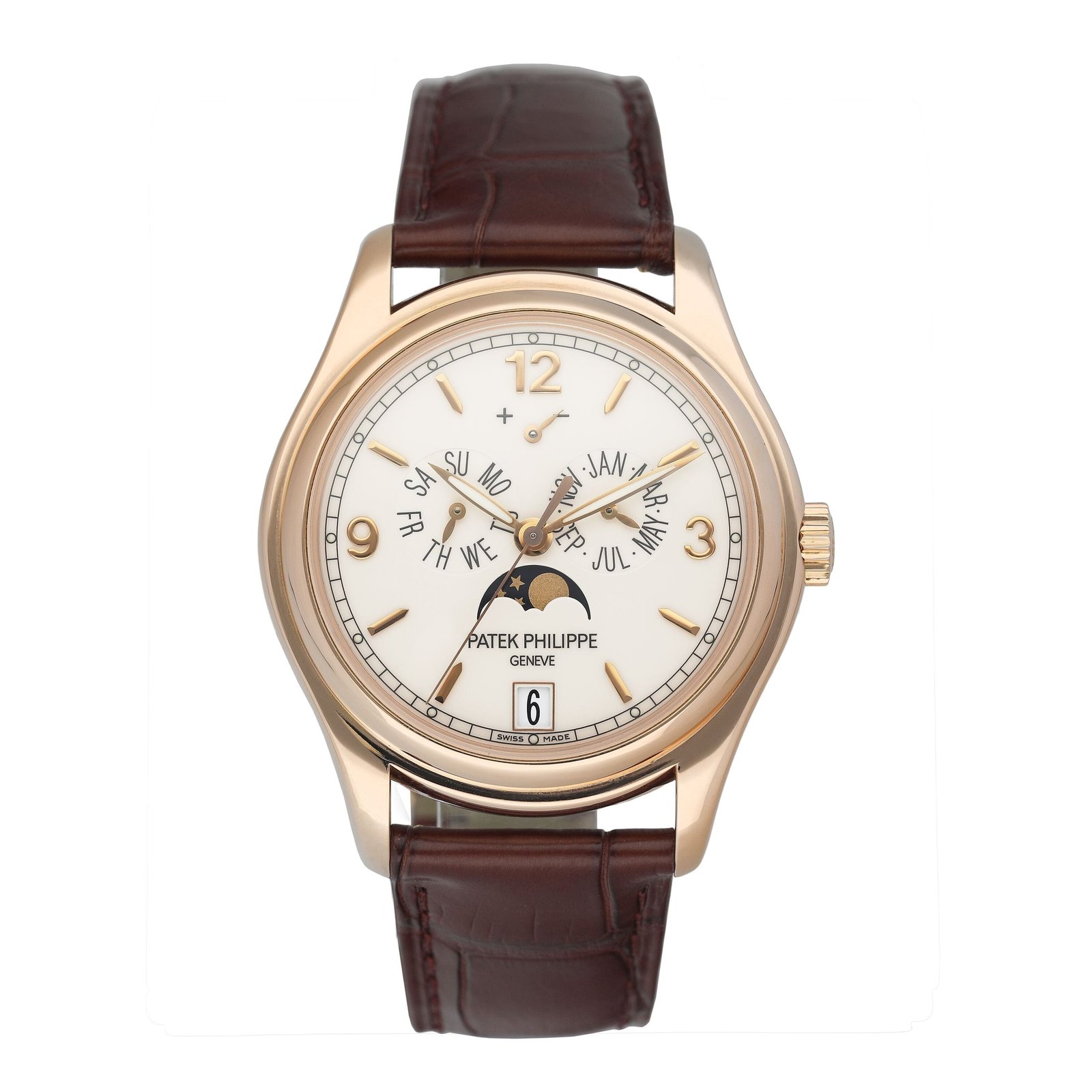 Patek Philippe Complications 5146R Annual Calendar Relógio Masculino Caixa e Documentos