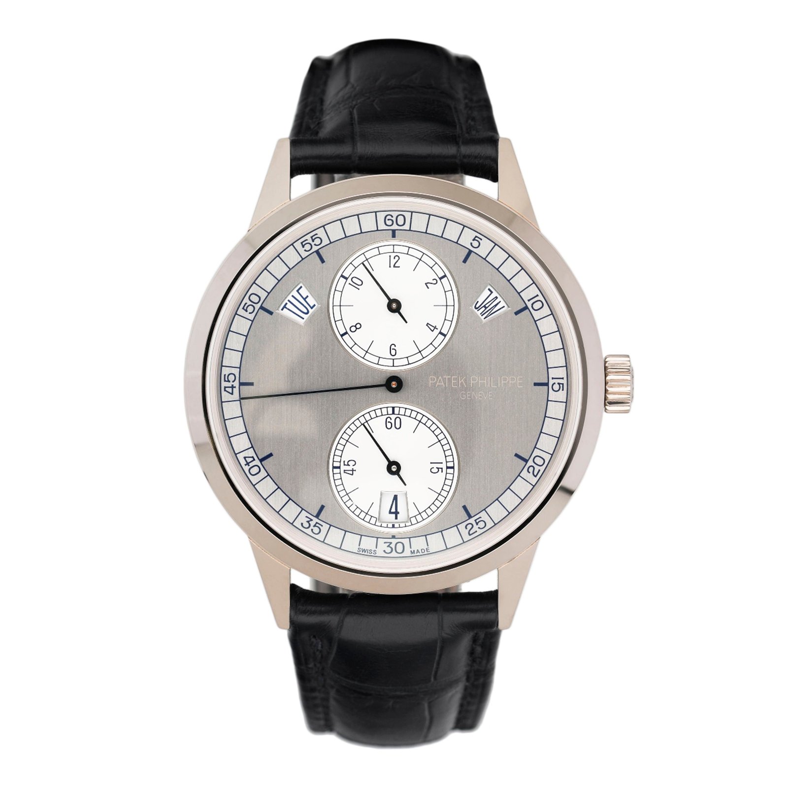 Patek Philippe Complications 5235G Annual Calendar Relógio Masculino Caixa e Documentos