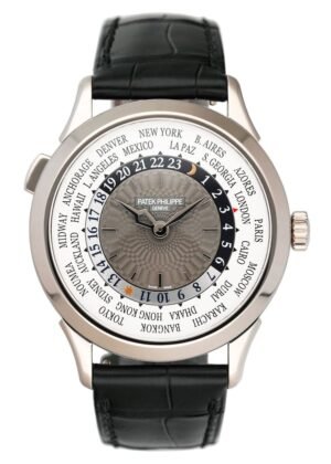 Patek Philippe Complications World Time 5230G Relógio Masculino Caixa e Documentos