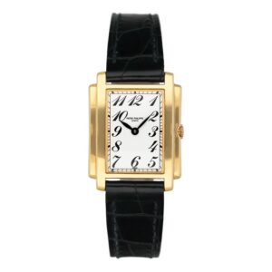Patek Philippe Gondolo 4824J mostrador branco Relógio Feminino