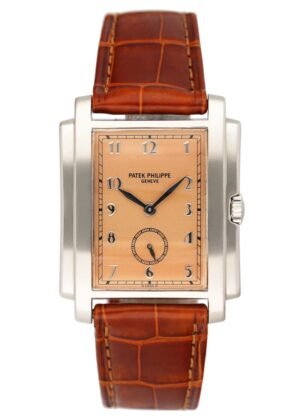 Patek Philippe Gondolo 5024G Salmon Dial Relógio Masculino