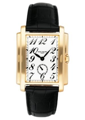 Patek Philippe Gondolo 5024J mostrador branco Relógio Masculino