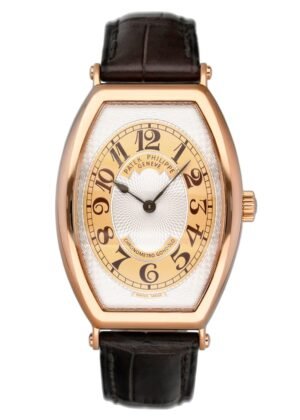 Patek Philippe Gondolo 5098R 18k ouro rosa Relógio Masculino
