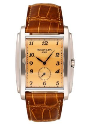 Patek Philippe Gondolo 5124G Relógio Masculino Caixa e Documentos