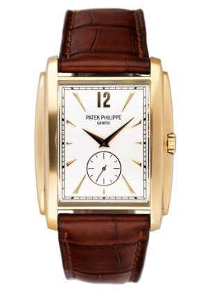 Patek Philippe Gondolo 5124J 18k ouro amarelo Relógio Masculino com Documentos
