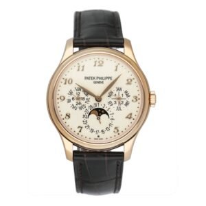 Patek Philippe Grand Complications 5327R Ivory Dial Relógio Masculino Caixa e Documentos