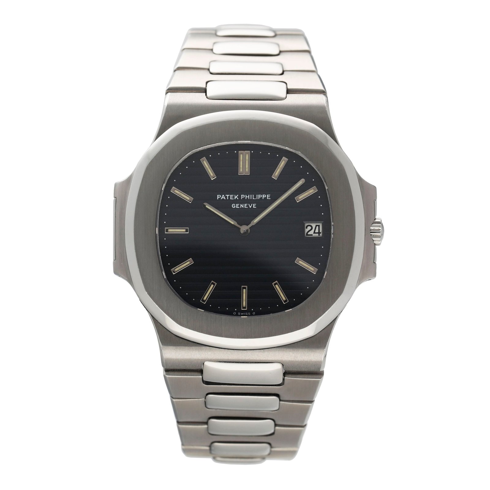 Patek Philippe Nautilus 3700/1A mostrador azul Steel Relógio Masculino With Archives