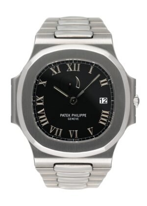 Patek Philippe Nautilus 3710/1A-001 "Jumbo" Power Reserve Relógio Masculino com Documentos