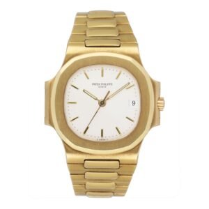 Patek Philippe Nautilus 3800/1J 18k ouro amarelo Relógio Masculino with Archive