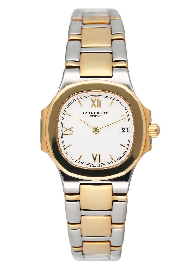 Patek Philippe Nautilus 4700 mostrador branco Relógio Feminino