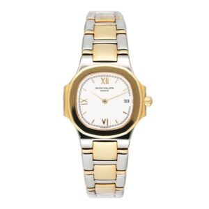 Patek Philippe Nautilus 4700 mostrador branco Relógio Feminino