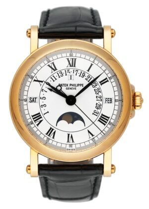 Patek Philippe Perpetual Calendar 5059J Relógio Masculino