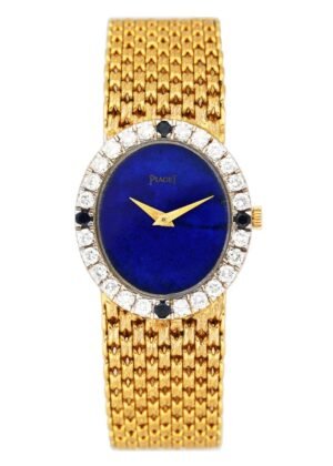 Piaget 9814N24 Laois Dial Diamond 18k ouro amarelo Relógio Feminino