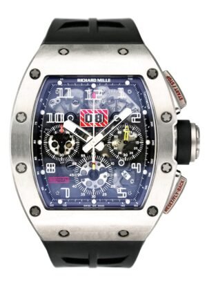 Richard Mille RM 011 Filipe Massa Titanium Relógio Masculino Caixa e Documentos