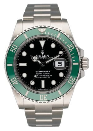 Rolex 126610LV Submariner Date 'Starbuck' Relógio Masculino Caixa e Documentos