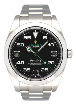 Rolex Air King 116900 Relógio Masculino Caixa e Documentos