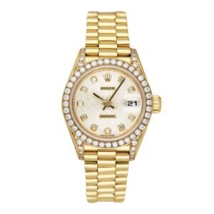 Rolex Datejust 69238 Diamond Anniversary Dial Relógio Feminino