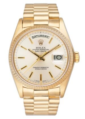 Rolex Day Date 18038 18k ouro amarelo Relógio Masculino
