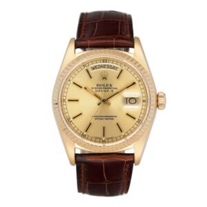 Rolex Day Date 18038 President 18k ouro amarelo Relógio Masculino