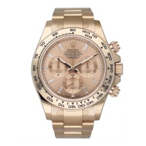 Rolex Daytona 116505 Diamond Sundust Dial Relógio Masculino Caixa e Documentos