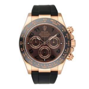 Rolex Daytona 116515LN Chocolate Dial ouro rosa Relógio Masculino