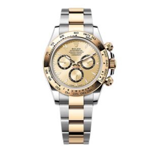 Rolex Daytona 126503 mostrador champagne Relógio Masculino Caixa e Documentos