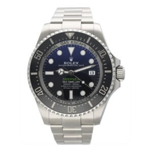 Rolex Deepsea 136660 mostrador azul Relógio Masculino Caixa e Documentos