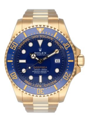 Rolex Deepsea 136668LB mostrador azul Relógio Masculino Caixa e Documentos